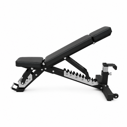 Heavy-Duty Adjustable Bench with Adjustable Headrest