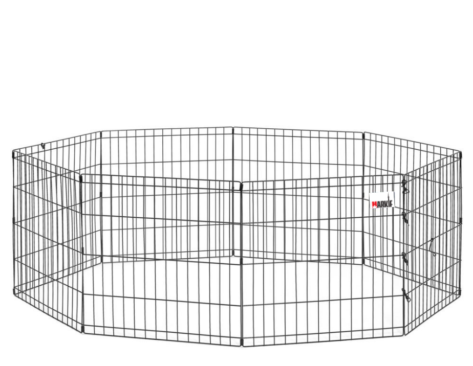 8 panels Foldable Metal Exercise Pet Playpen