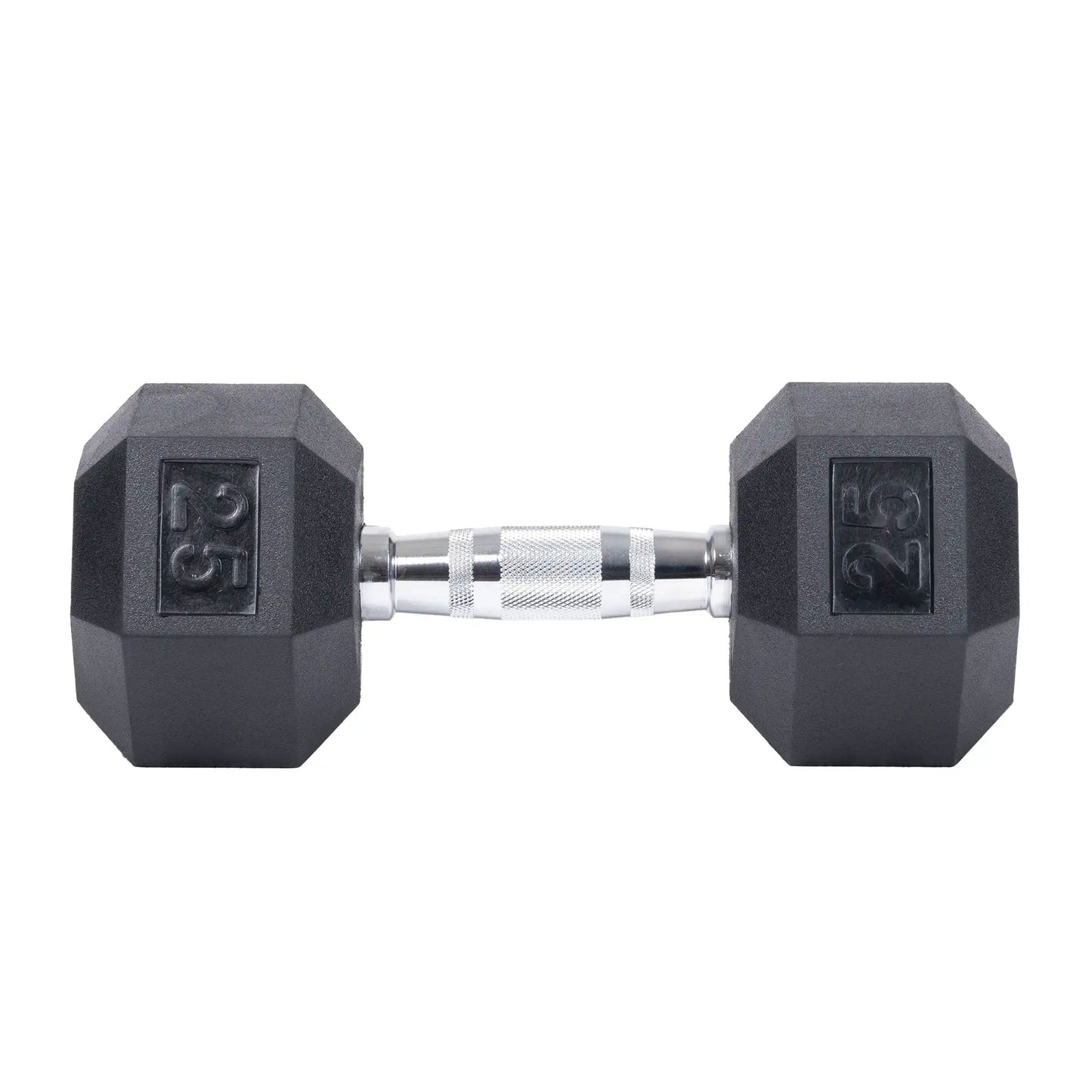 5-50lbs Rubber Dumbbell Set